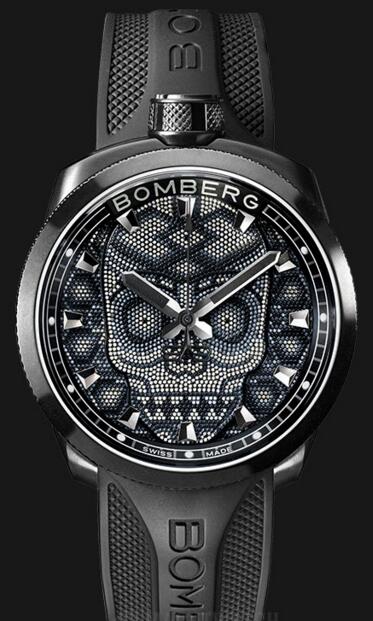 Review Replica Bomberg Bolt-68 skull BS45H3PBA.SKP-3.3 watch